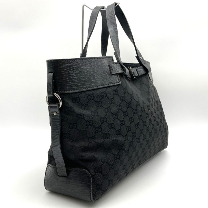 GUCCI グッチ 
 106251 トートバッグ 
GGキャンバス ブラック