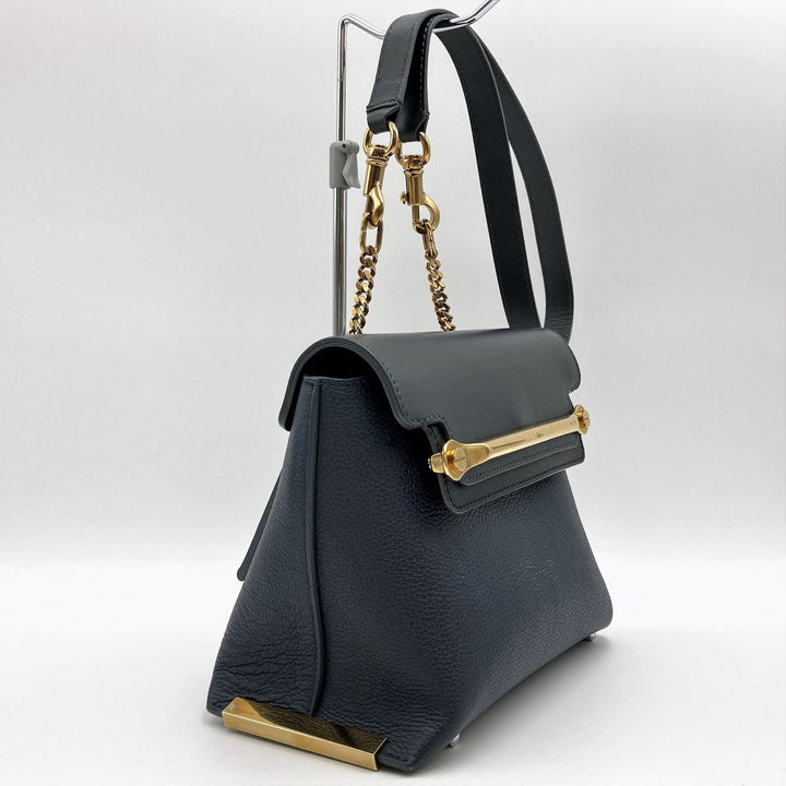 Chloe クロエ 
 クレア 03145765-9 ショルダーバッグ 
レザー グリーン系