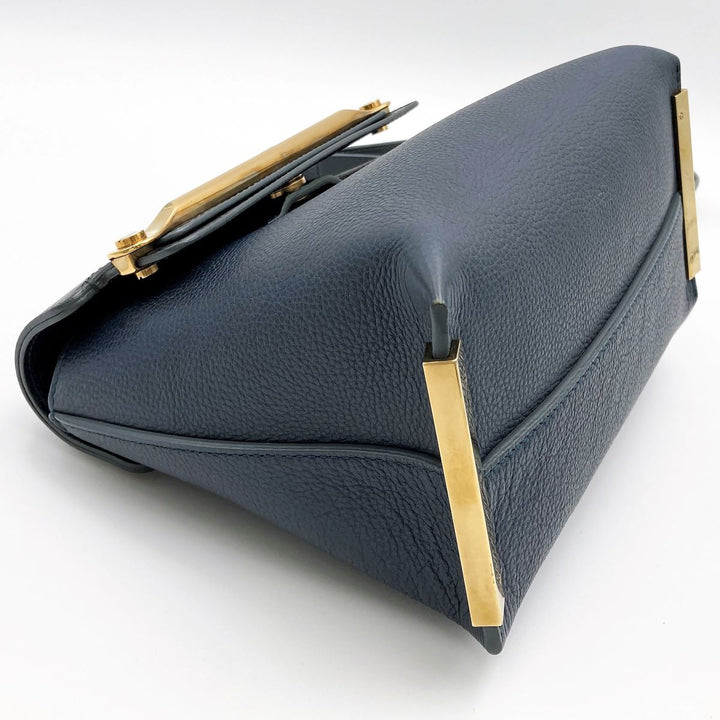 Chloe クロエ 
 クレア 03145765-9 ショルダーバッグ 
レザー グリーン系