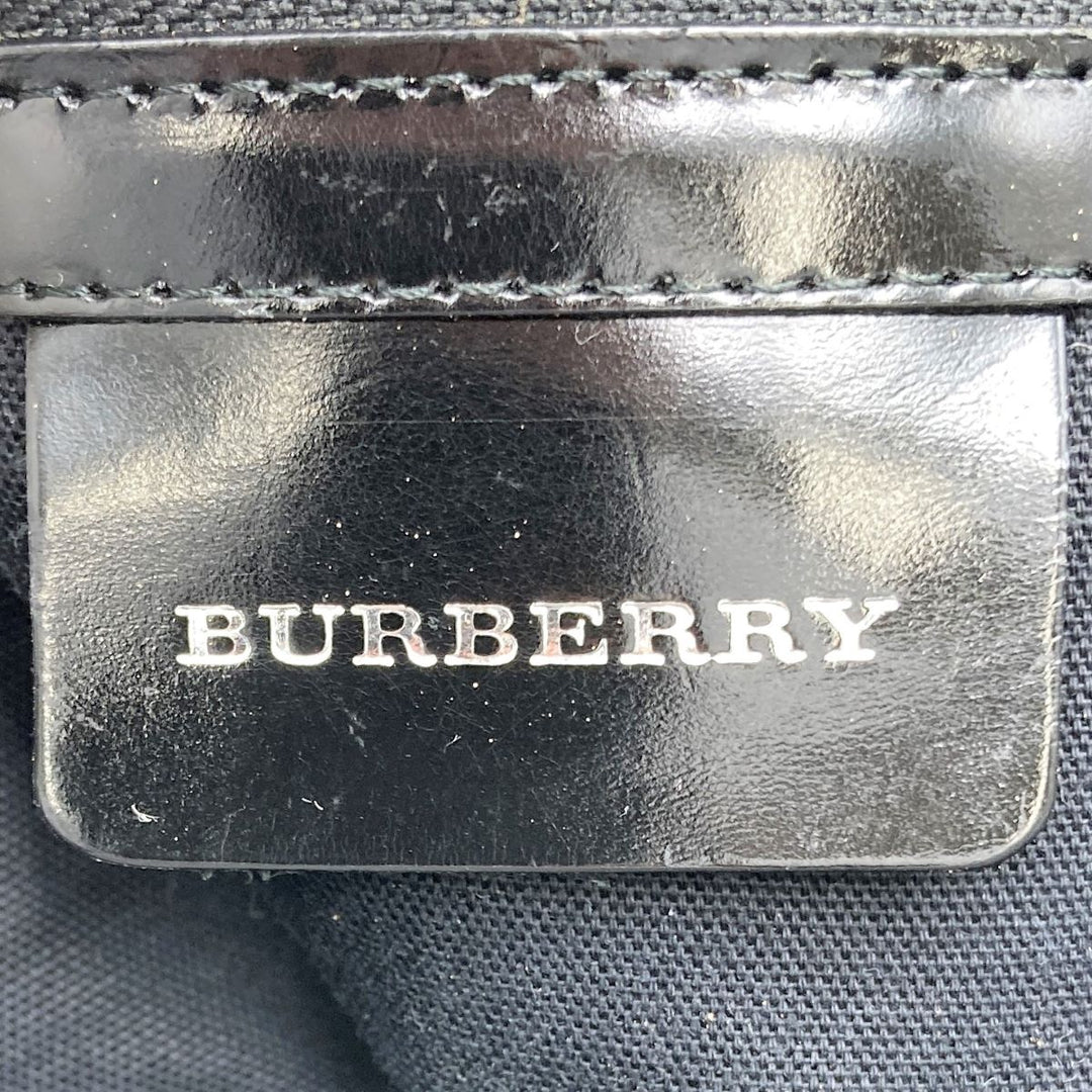 BURBERRY バーバリー 
 ショルダーバッグ 
ツイード/レザー  グレー
