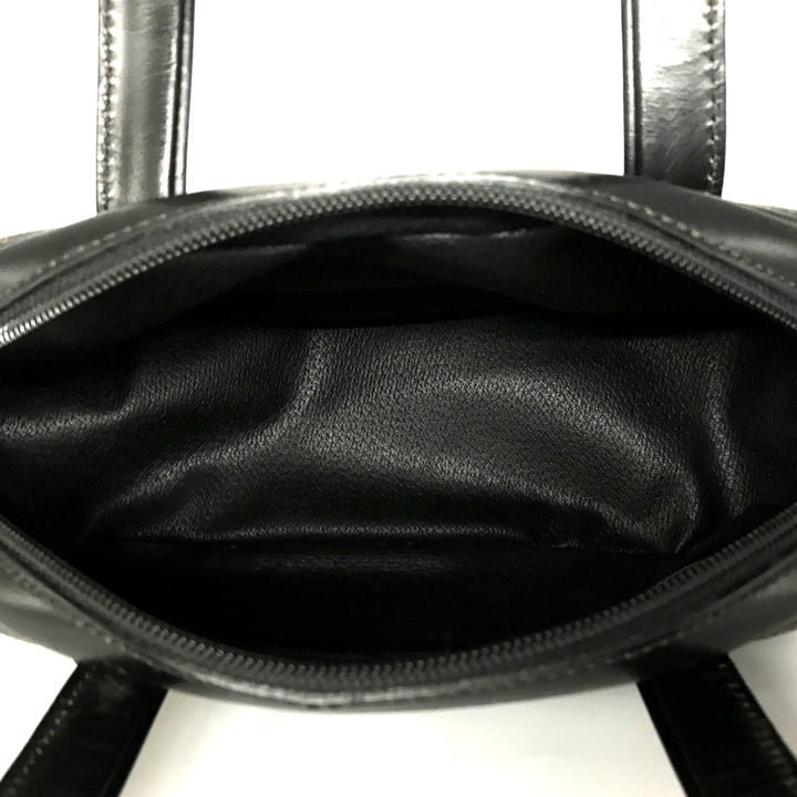 CELINE セリーヌ 
 MC01 ハンドバッグ 
PVC ブラック