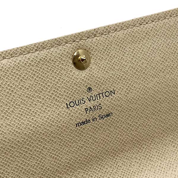 LOUIS VUITTON ルイ・ヴィトン 
 N61735/ポルトフォイユ・サラ 長財布 
ダミエアズールキャンバス ホワイト