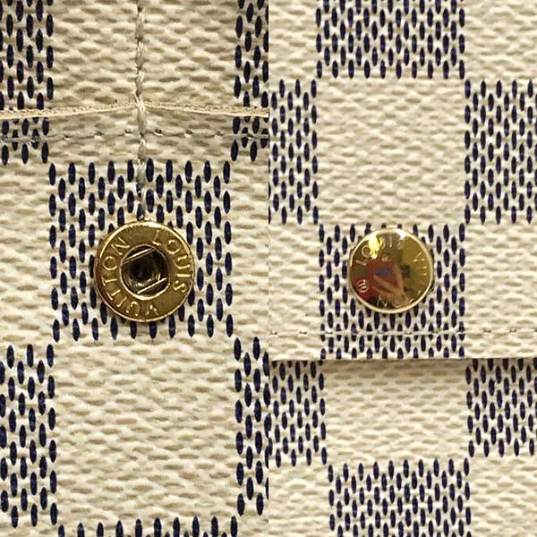 LOUIS VUITTON ルイ・ヴィトン 
 N61735/ポルトフォイユ・サラ 長財布 
ダミエアズールキャンバス ホワイト