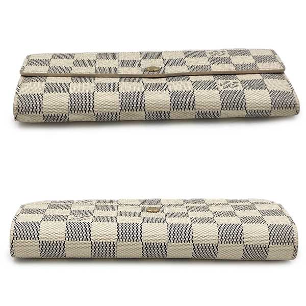 LOUIS VUITTON ルイ・ヴィトン 
 N61735/ポルトフォイユ・サラ 長財布 
ダミエアズールキャンバス ホワイト