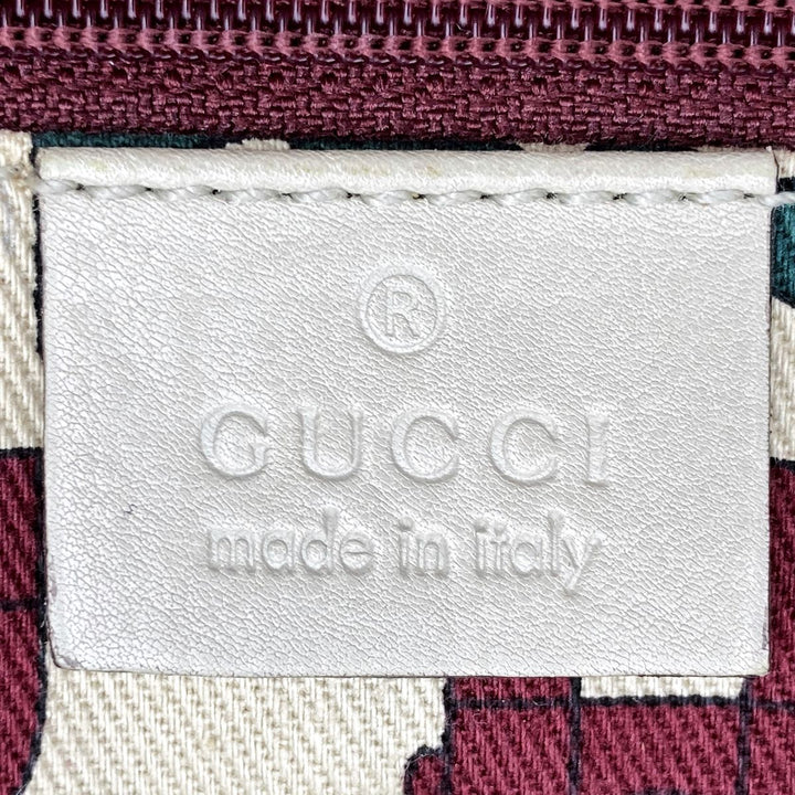 GUCCI グッチ 
 シマ 161720 ショルダーバッグ 
レザー アイボリー