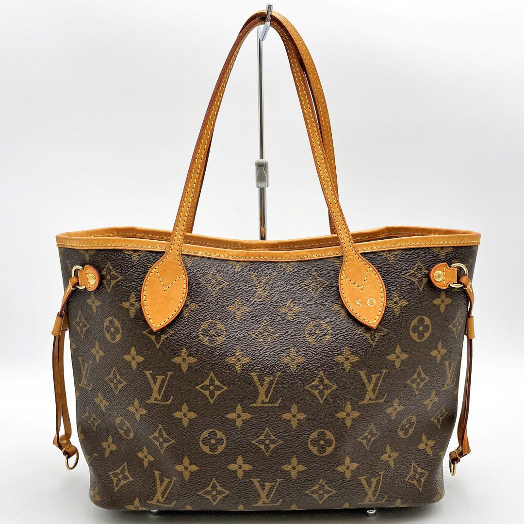 LOUIS VUITTON ルイ・ヴィトン 
 ネヴァーフルPM M40155 トートバッグ 
PVC ブラウン