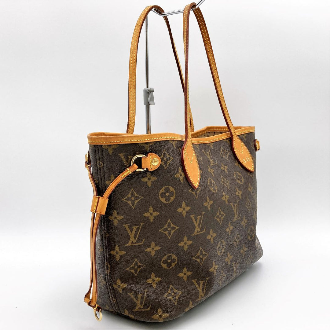 LOUIS VUITTON ルイ・ヴィトン 
 ネヴァーフルPM M40155 トートバッグ 
PVC ブラウン