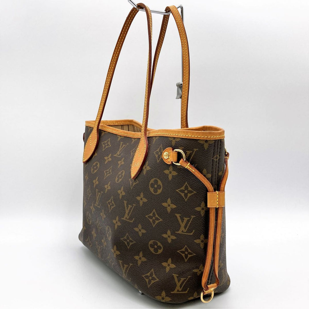 LOUIS VUITTON ルイ・ヴィトン 
 ネヴァーフルPM M40155 トートバッグ 
PVC ブラウン