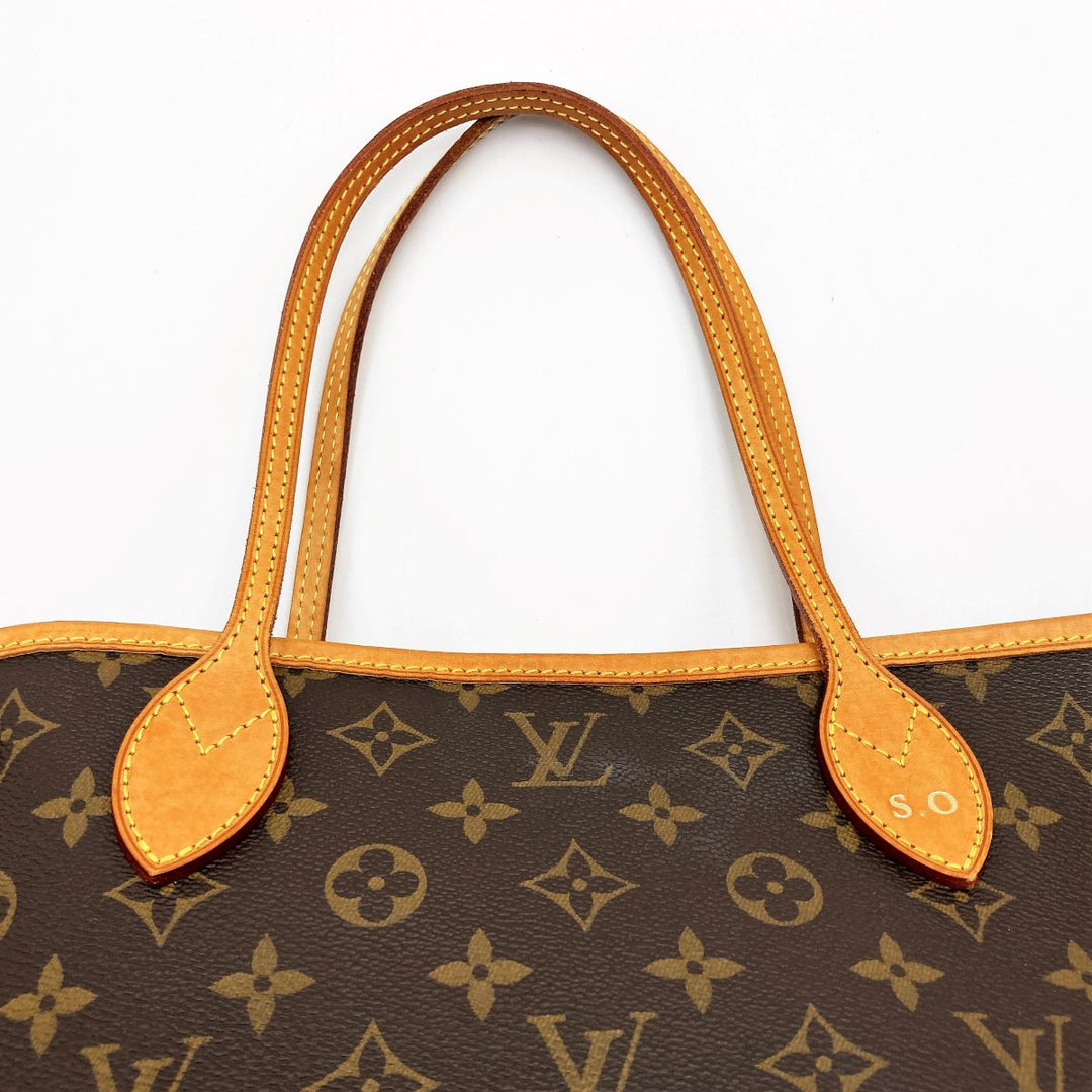 LOUIS VUITTON ルイ・ヴィトン 
 ネヴァーフルPM M40155 トートバッグ 
PVC ブラウン