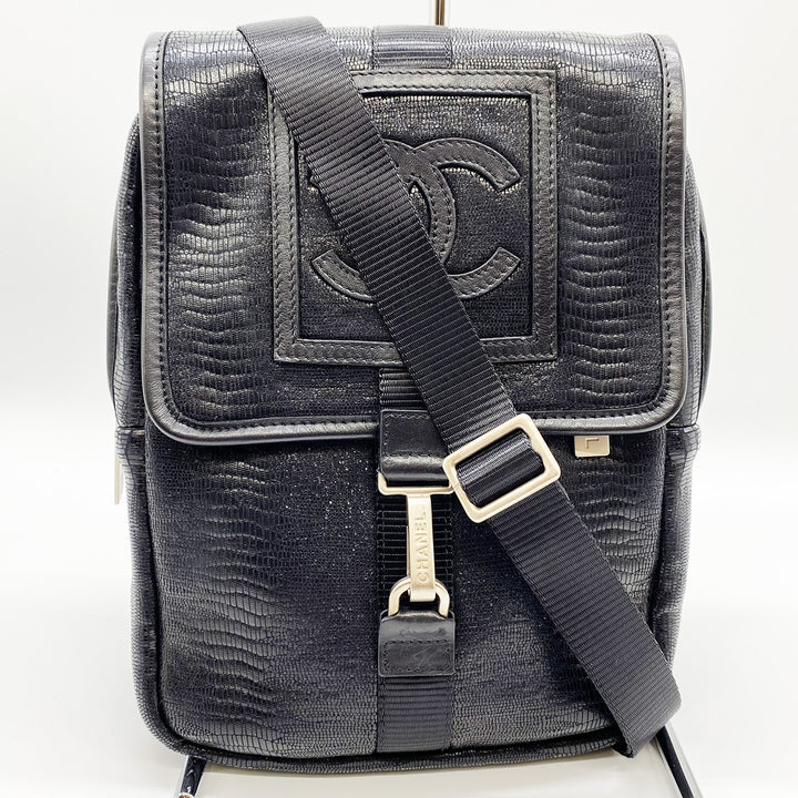 CHANEL シャネル 
 ショルダーバッグ 
レザー ブラック