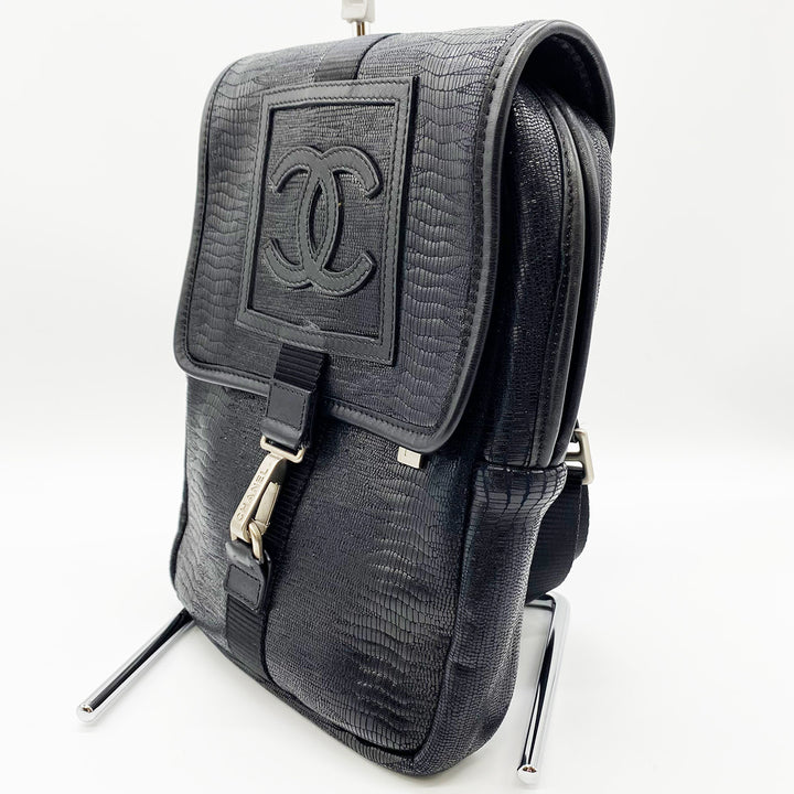 CHANEL シャネル 
 ショルダーバッグ 
レザー ブラック