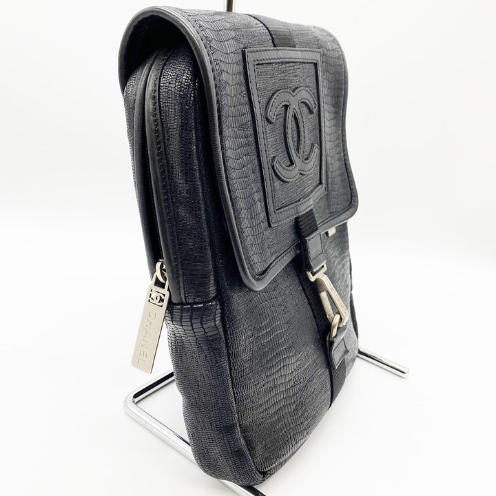 CHANEL シャネル 
 ショルダーバッグ 
レザー ブラック