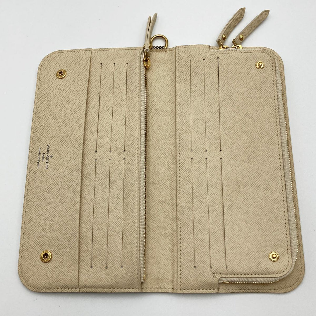 LOUIS VUITTON ルイ・ヴィトン 
 ポルトフォイユ・アンソリット N63072 長財布 
PVC ホワイト