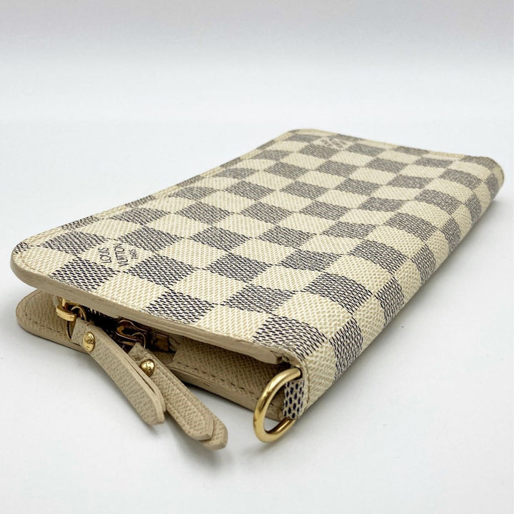 LOUIS VUITTON ルイ・ヴィトン 
 ポルトフォイユ・アンソリット N63072 長財布 
PVC ホワイト