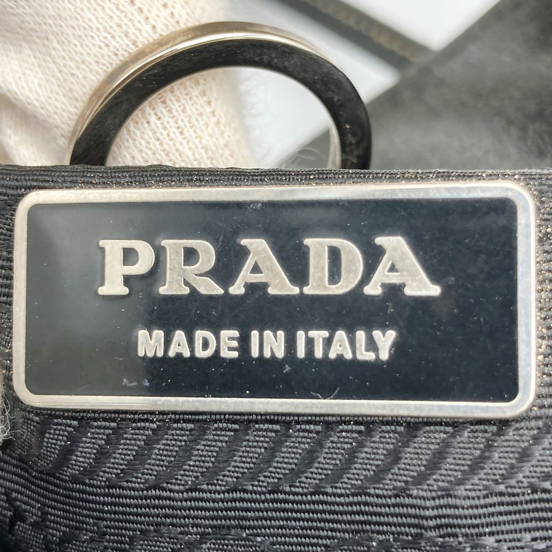 PRADA プラダ 
 トートバッグ 
レザー ブラック