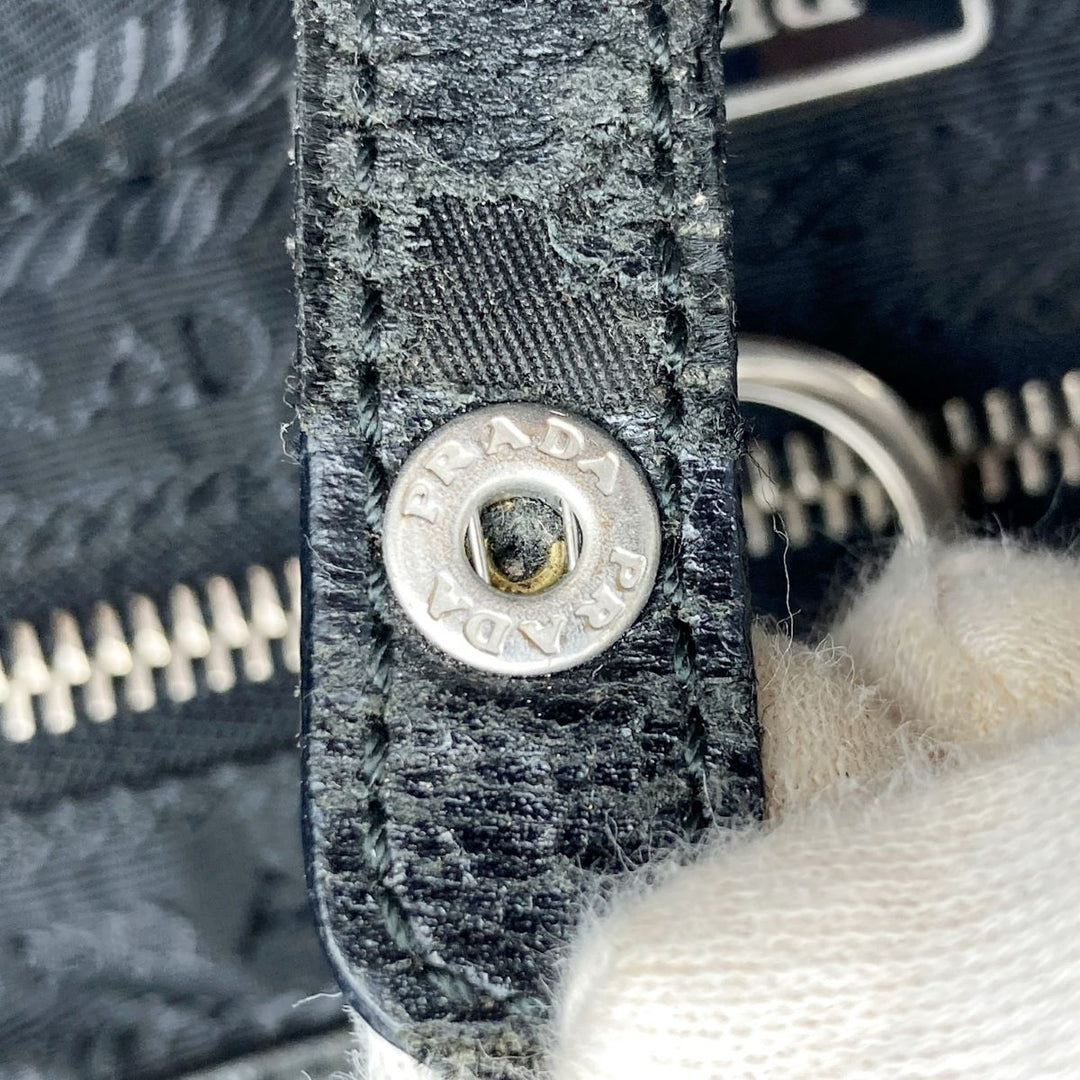PRADA プラダ 
 トートバッグ 
レザー ブラック