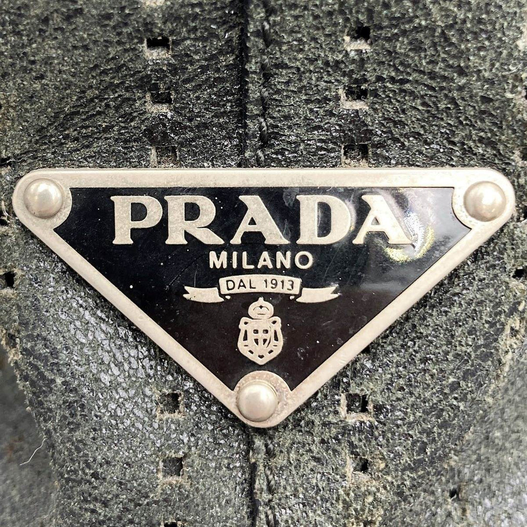 PRADA プラダ 
 トートバッグ 
レザー ブラック