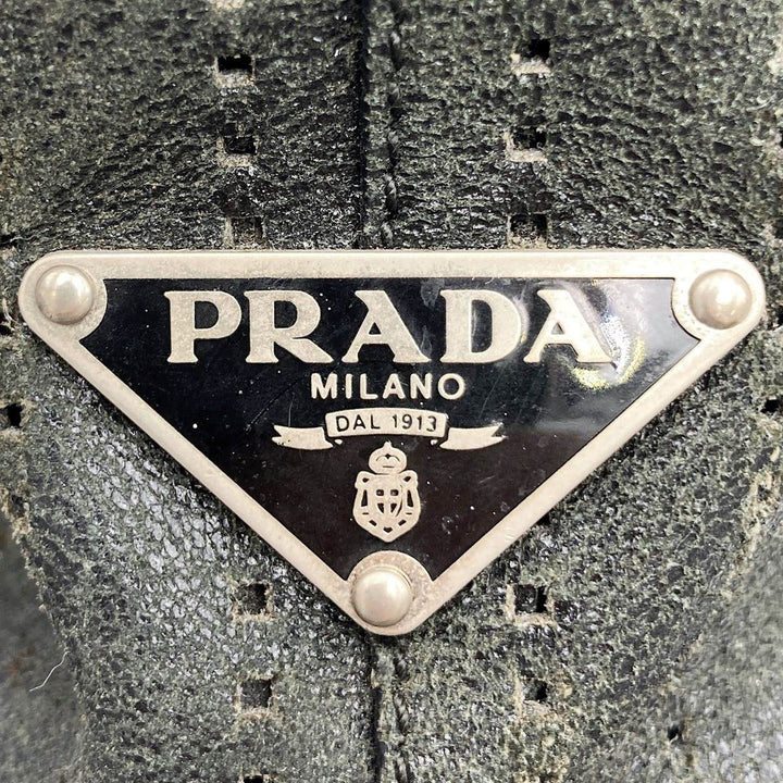 PRADA プラダ 
 トートバッグ 
レザー ブラック