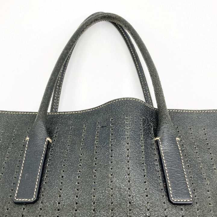 PRADA プラダ 
 トートバッグ 
レザー ブラック