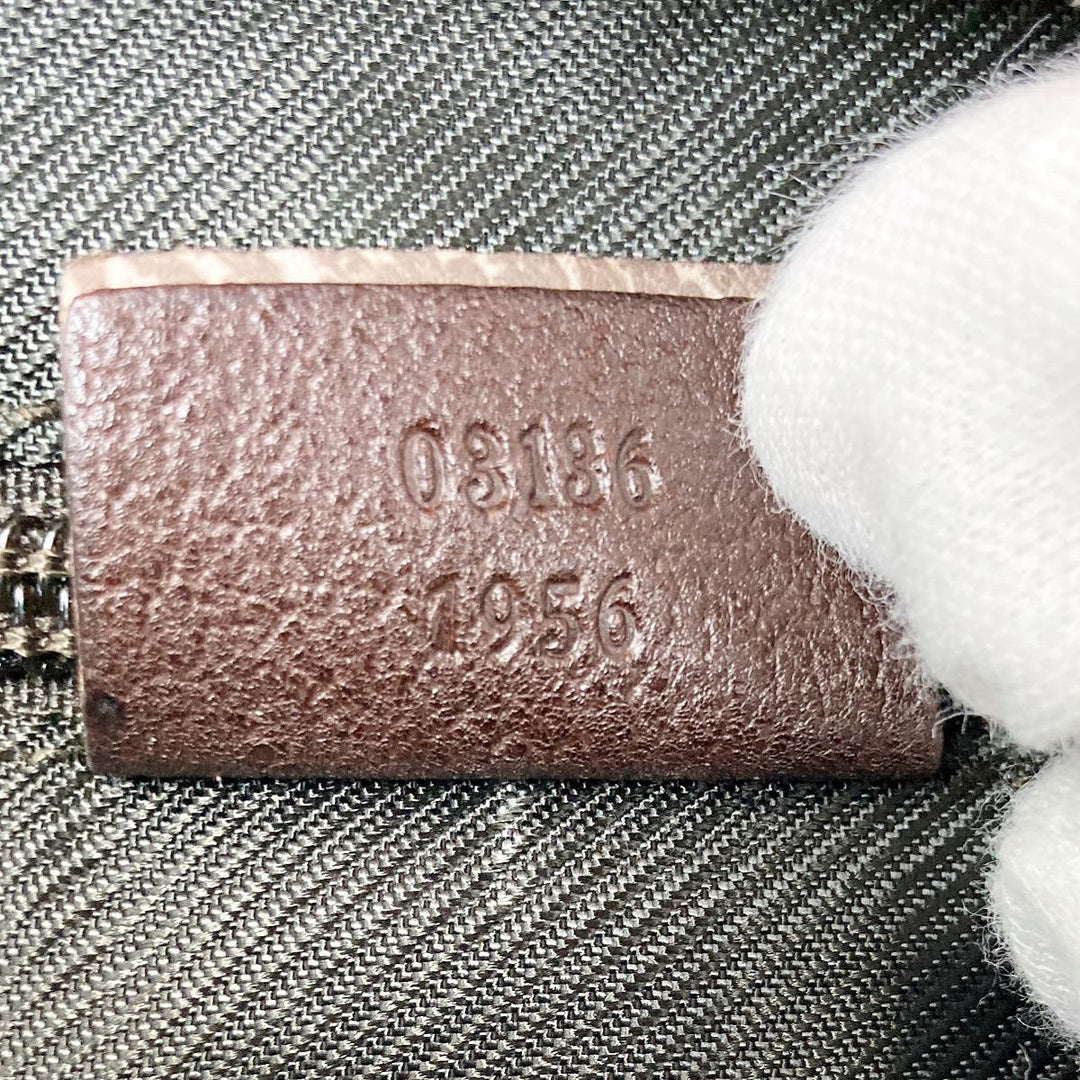 GUCCI グッチ 
 03136 ショルダーバッグ 
GGキャンバス ブラウン