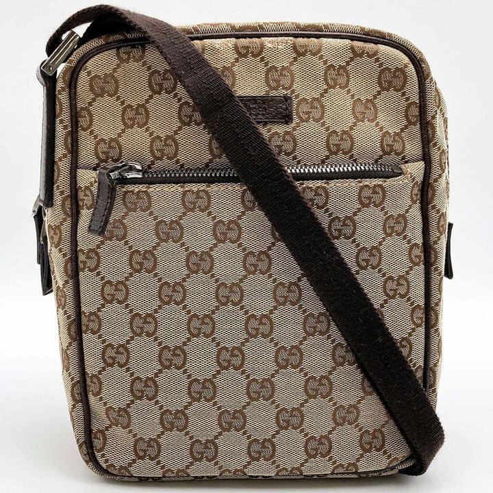 GUCCI グッチ 
 03136 ショルダーバッグ 
GGキャンバス ブラウン