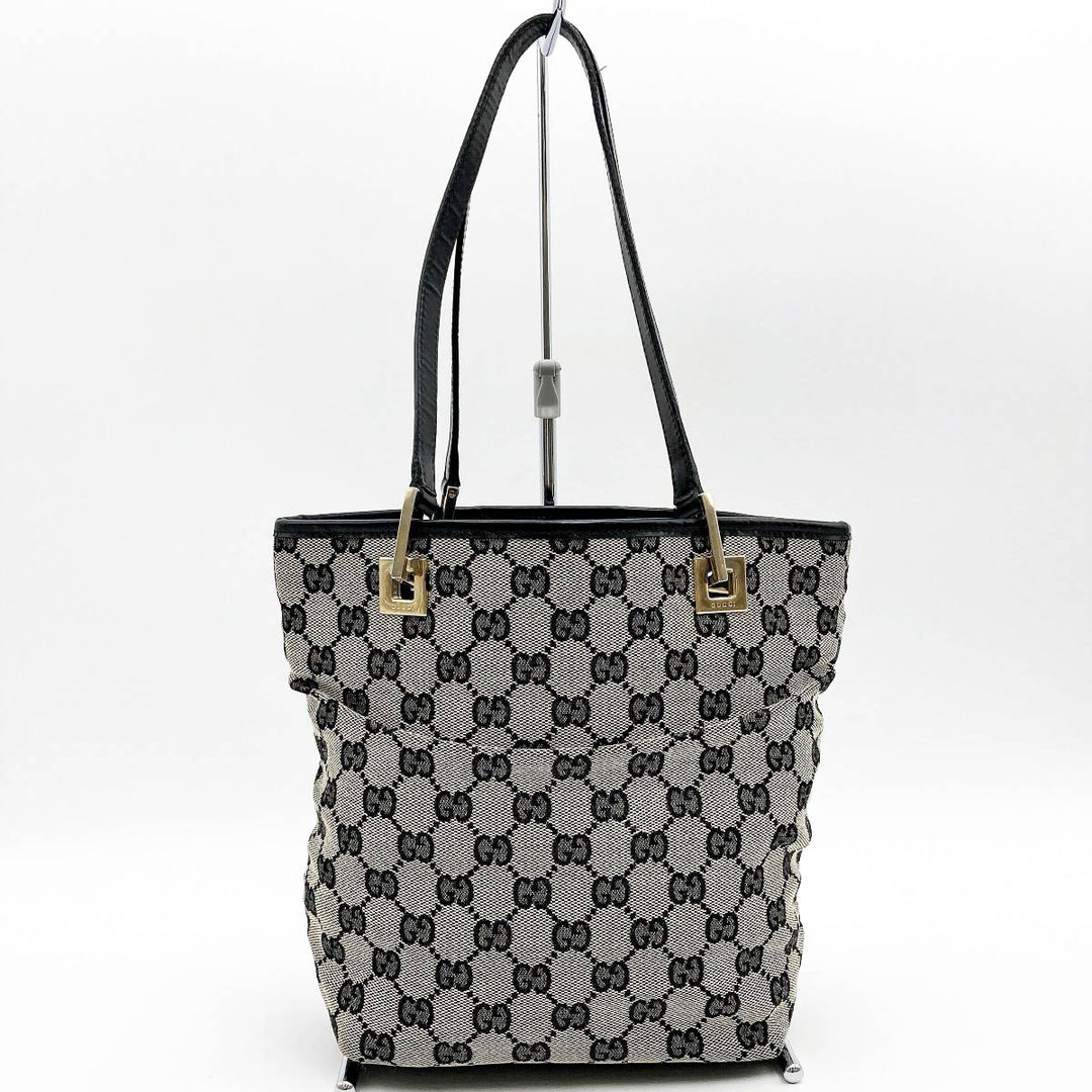 GUCCI グッチ 
 002 1099 トートバッグ 
GGキャンバス グレー