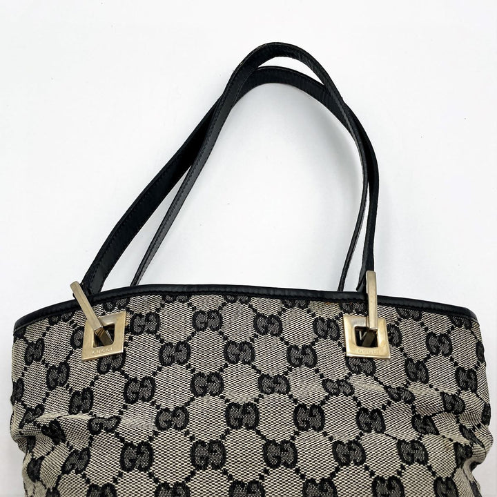 GUCCI グッチ 
 002 1099 トートバッグ 
GGキャンバス グレー