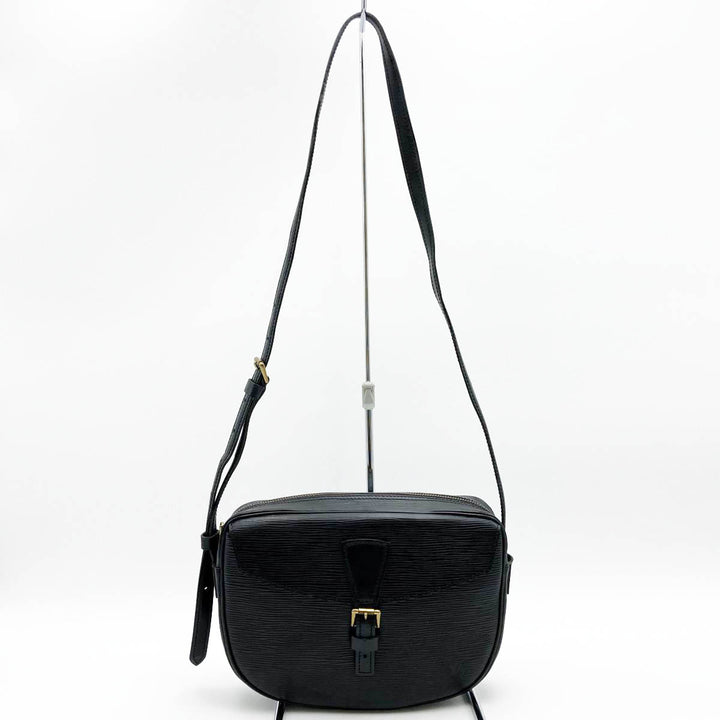 LOUIS VUITTON ルイ・ヴィトン 
 ジュヌフィーユ M52152 ショルダーバッグ 
エピレザー ブラック