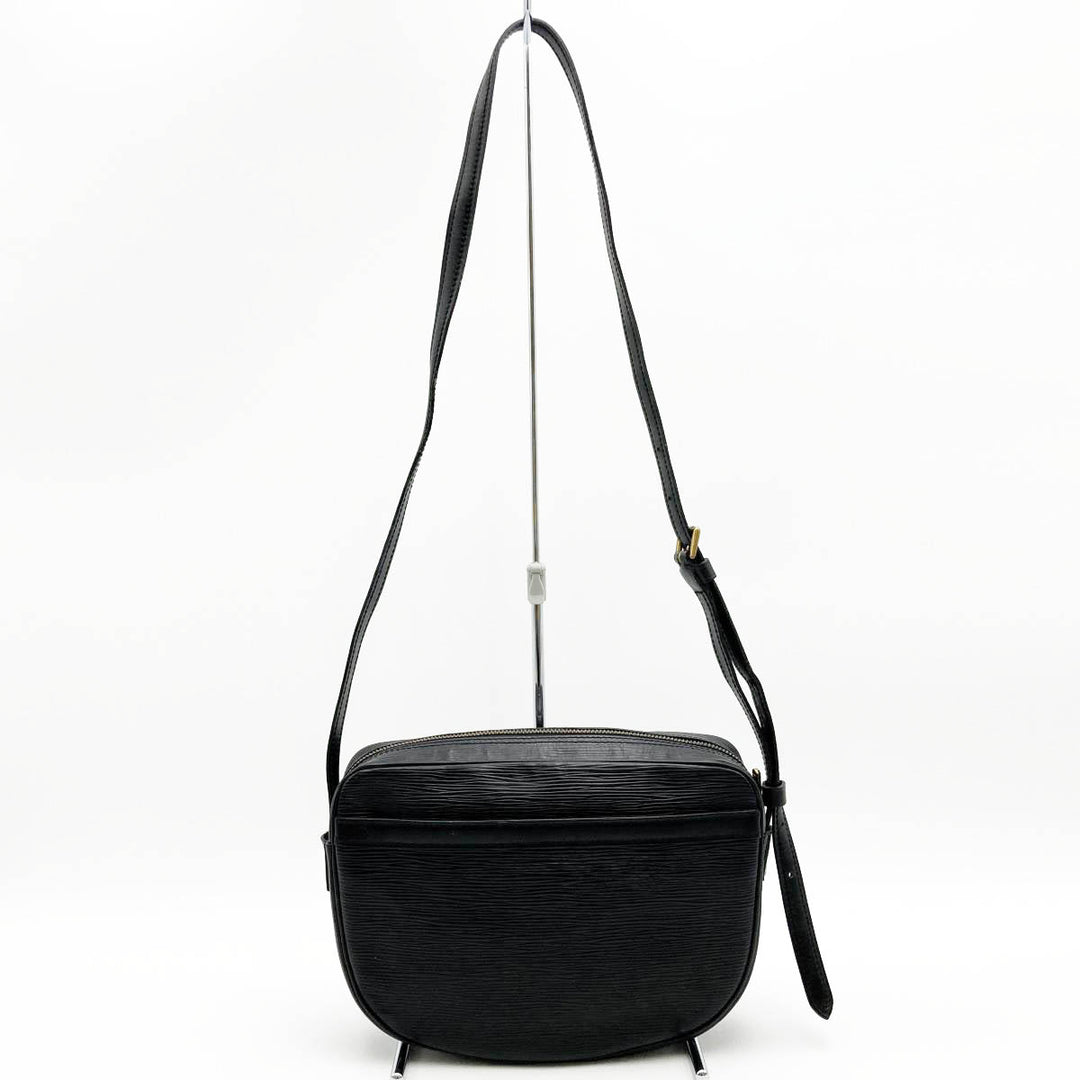 LOUIS VUITTON ルイ・ヴィトン 
 ジュヌフィーユ M52152 ショルダーバッグ 
エピレザー ブラック