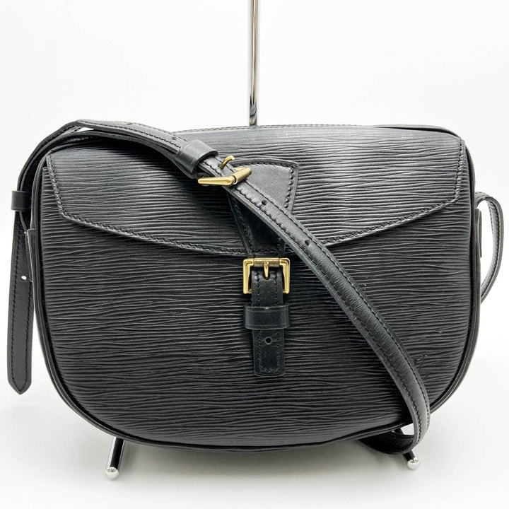 LOUIS VUITTON ルイ・ヴィトン 
 ジュヌフィーユ M52152 ショルダーバッグ 
エピレザー ブラック