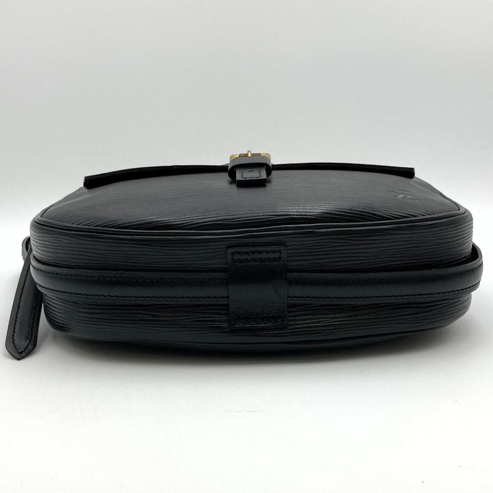 LOUIS VUITTON ルイ・ヴィトン 
 ジュヌフィーユ M52152 ショルダーバッグ 
エピレザー ブラック