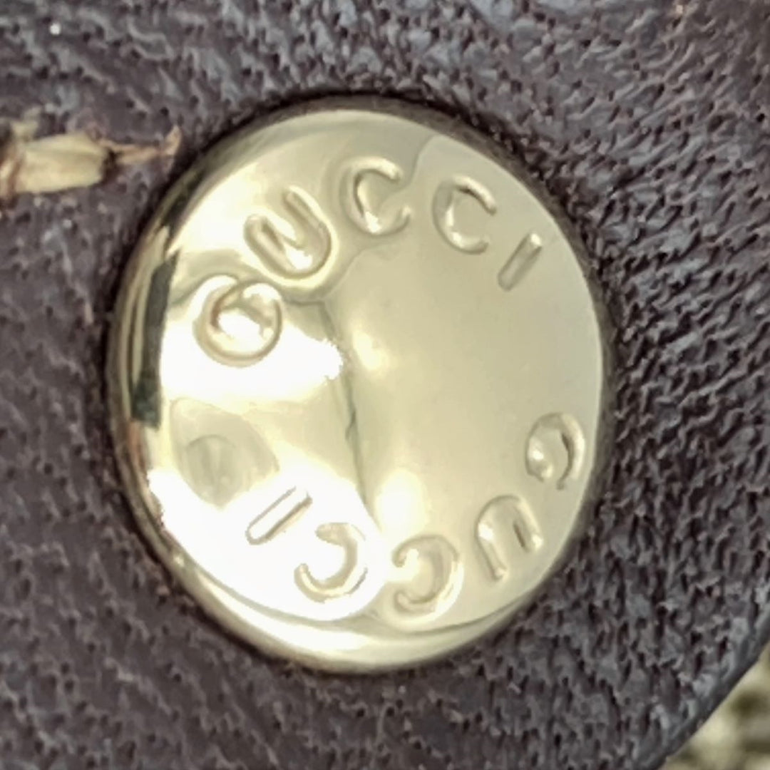 GUCCI グッチ 
 233268 ショルダーバッグ 
PVC ブラウン