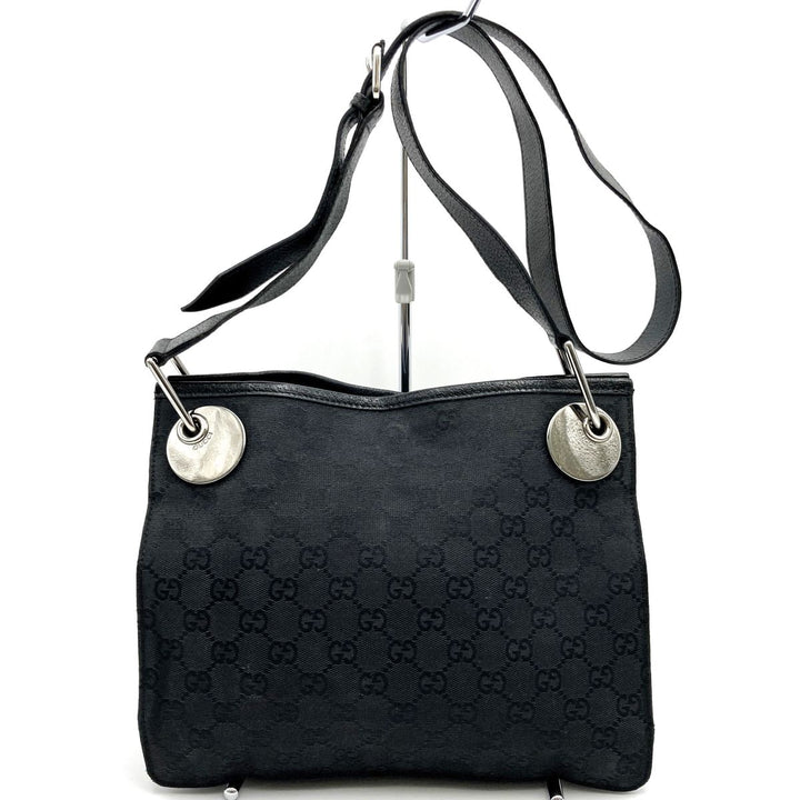 GUCCI グッチ 
 エクリプス 120841  ショルダーバッグ 
GGキャンバス ブラック