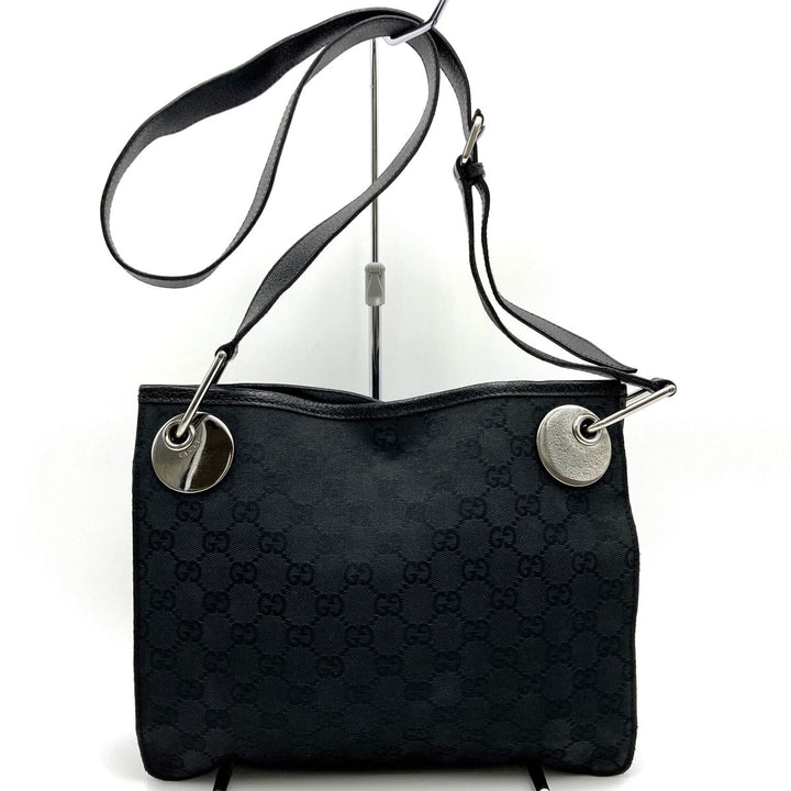 GUCCI グッチ 
 エクリプス 120841  ショルダーバッグ 
GGキャンバス ブラック