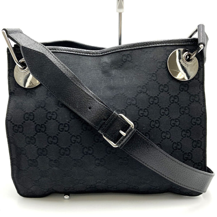 GUCCI グッチ 
 エクリプス 120841  ショルダーバッグ 
GGキャンバス ブラック