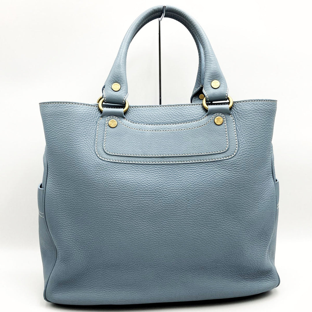 CELINE セリーヌ 
 CE00/25 トートバッグ 
レザー ブルー
