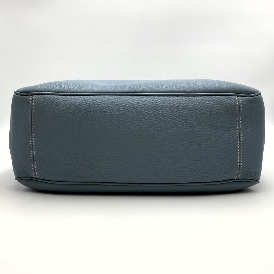 CELINE セリーヌ 
 CE00/25 トートバッグ 
レザー ブルー