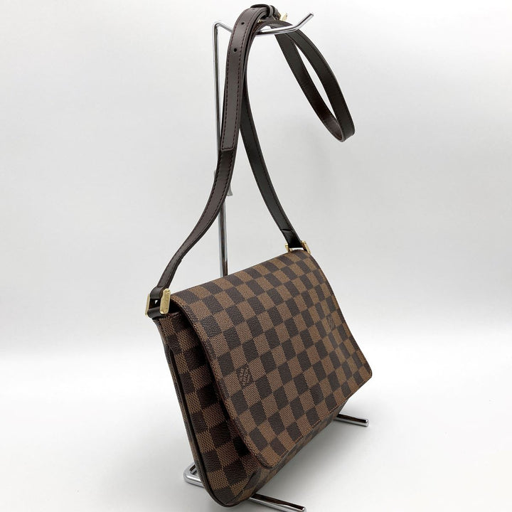 LOUIS VUITTON ルイ・ヴィトン 
 ダミエ ミュゼット・タンゴ ロングショルダー N51301 ショルダーバッグ 
PVC ブラウン
