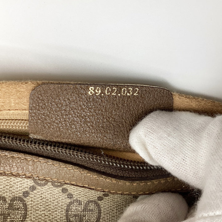 GUCCI グッチ 
 89 02 032 032 ショルダーバッグ 
GGスプリームキャンバス ブラウン