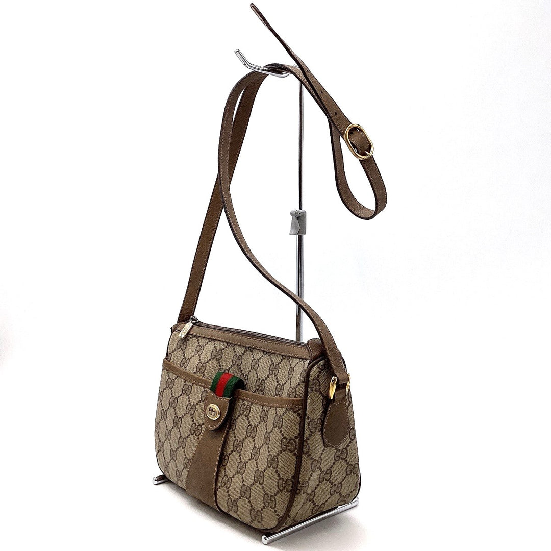 GUCCI グッチ 
 89 02 032 032 ショルダーバッグ 
GGスプリームキャンバス ブラウン