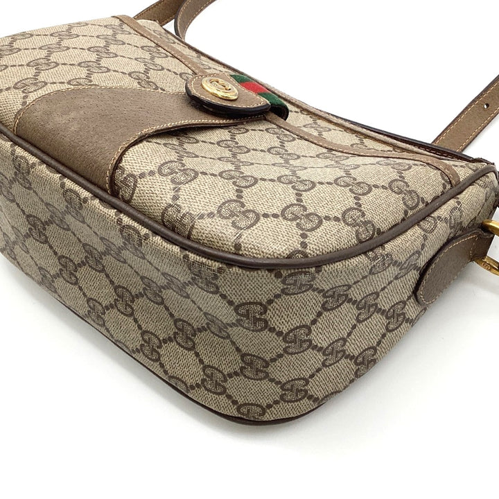 GUCCI グッチ 
 89 02 032 032 ショルダーバッグ 
GGスプリームキャンバス ブラウン