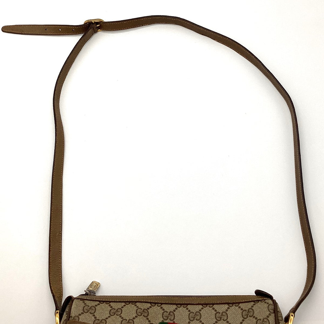 GUCCI グッチ 
 89 02 032 032 ショルダーバッグ 
GGスプリームキャンバス ブラウン