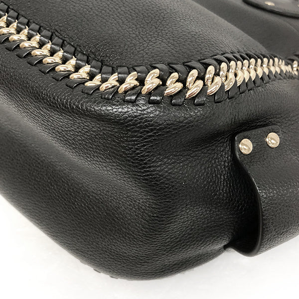 COACH コーチ 
 34398 ショルダーバッグ 
レザー ブラック/黒 中古