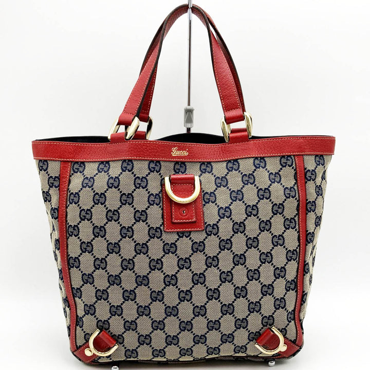 GUCCI グッチ 
 アビーライン 130739  トートバッグ 
GGキャンバス レッド