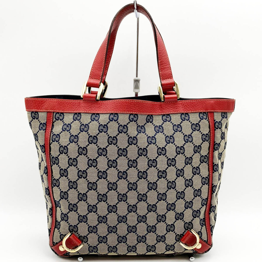 GUCCI グッチ 
 アビーライン 130739  トートバッグ 
GGキャンバス レッド