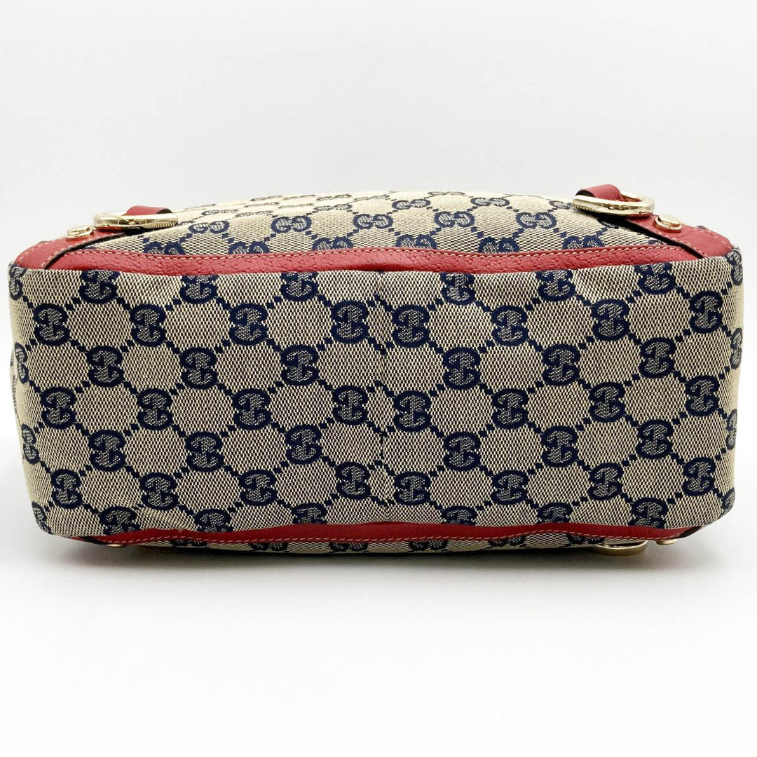 GUCCI グッチ 
 アビーライン 130739  トートバッグ 
GGキャンバス レッド