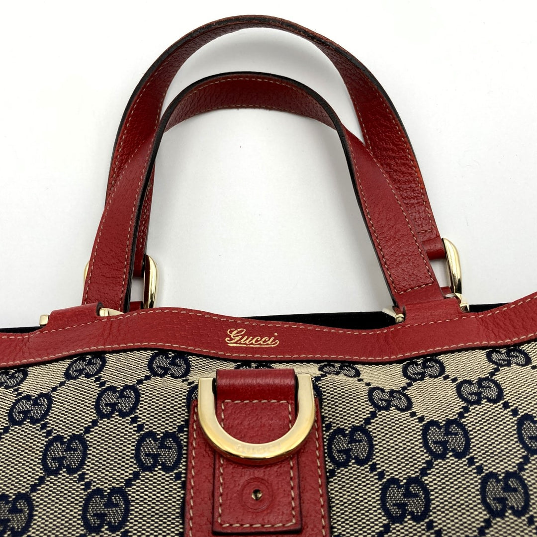 GUCCI グッチ 
 アビーライン 130739  トートバッグ 
GGキャンバス レッド