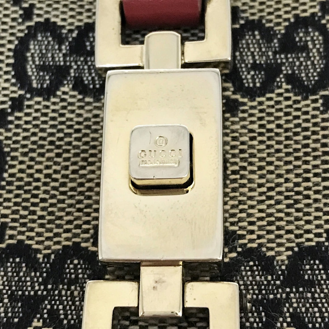 GUCCI グッチ 
 035・2828・2134 長財布 
GGキャンバス/レザー  レッド
