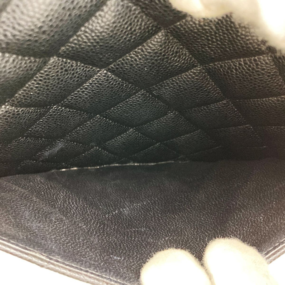 CHANEL シャネル 
 トートバッグ 
マットキャビアスキン ブラック