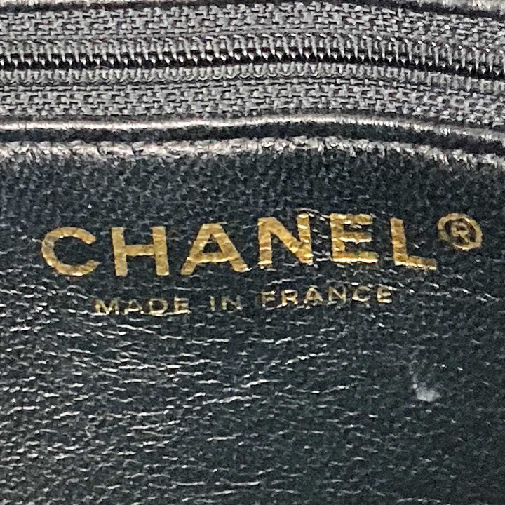 CHANEL シャネル 
 トートバッグ 
マットキャビアスキン ブラック